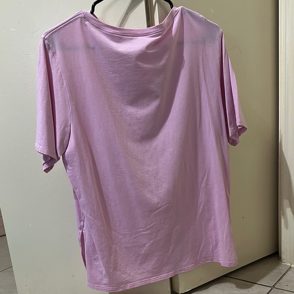 lululemon athletica Light Purple Short Sleeve Tee